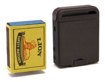 Eyespy just bigger than a match box